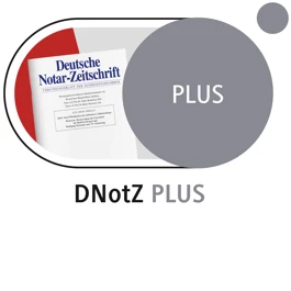 Produktabbildung beck-online. DNotZ PLUS