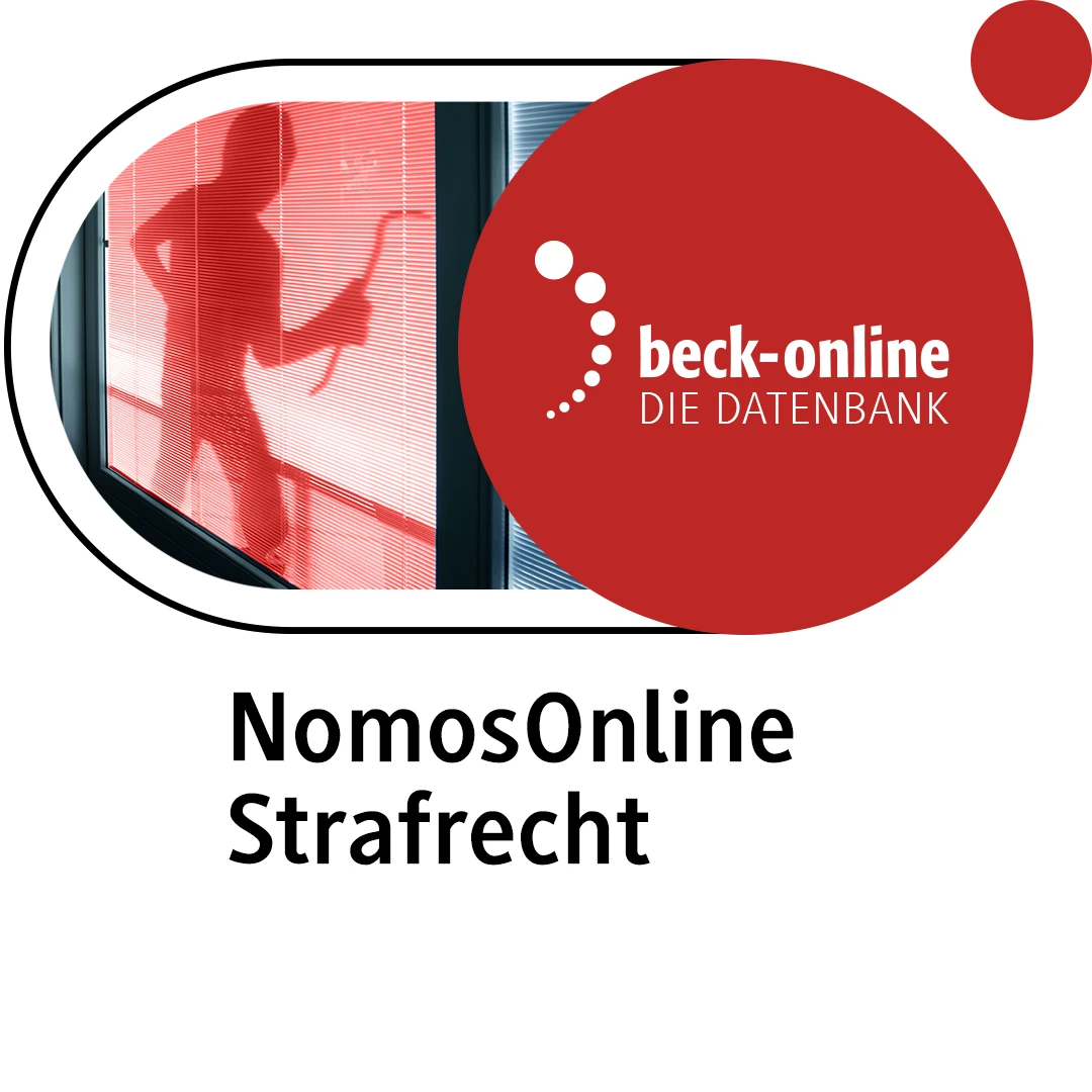 Produktabbildung beck-online. NomosOnline Strafrecht